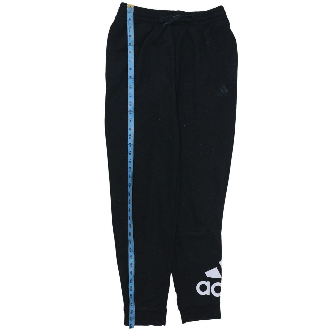Mens UK Size M adidas Regular Fit Jogger Black Trousers