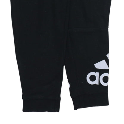 Mens UK Size M adidas Regular Fit Jogger Black Trousers