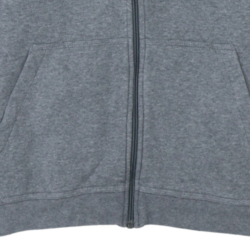 Boys UK Size L Nike Grey Full Zip Hoodie