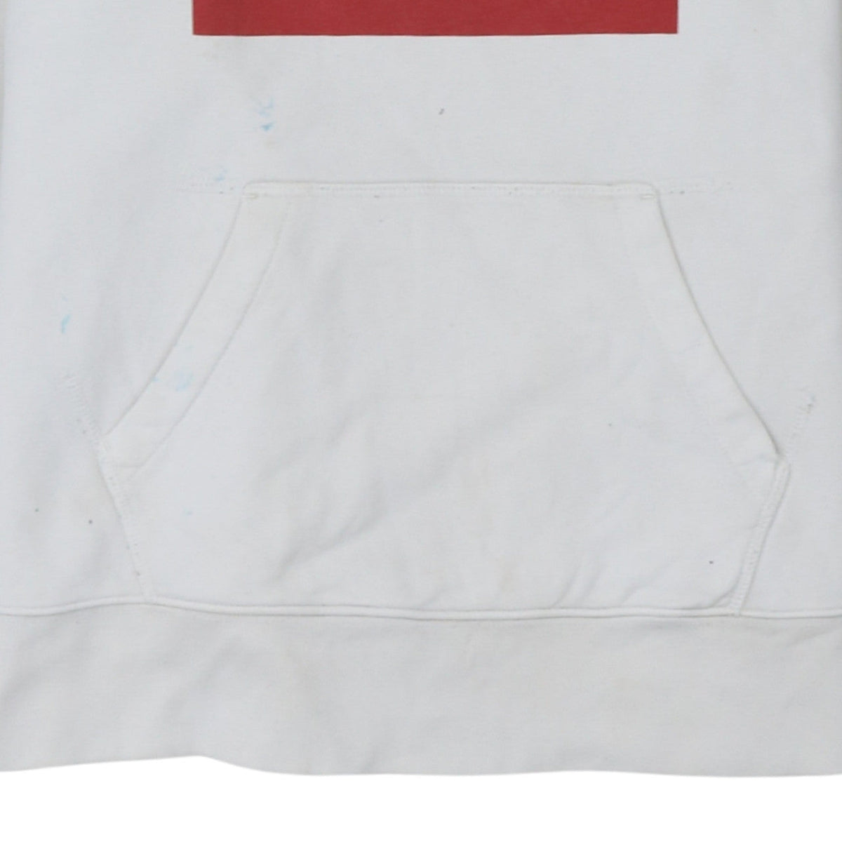 Mens UK Size S Levi's White Pullover Hoodie