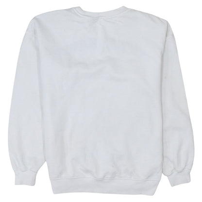 H&M Girls White Mickey Mouse Graphic Pullover Sweatshirt 13-14 Years