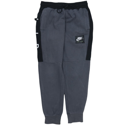 Nike Air Men's Grey Jogger Sweatpants M Regular Fit Fleece Activewear