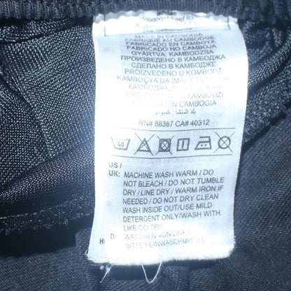 Mens UK Size S adidas Regular Fit Jogger Black Trousers