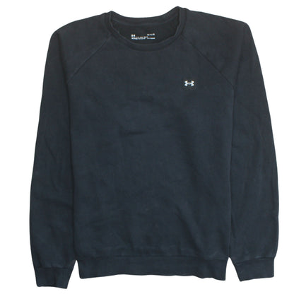 Mens UK Size L Under armour Black Pullover Sweatshirt