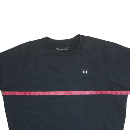 Mens UK Size L Under armour Black Pullover Sweatshirt