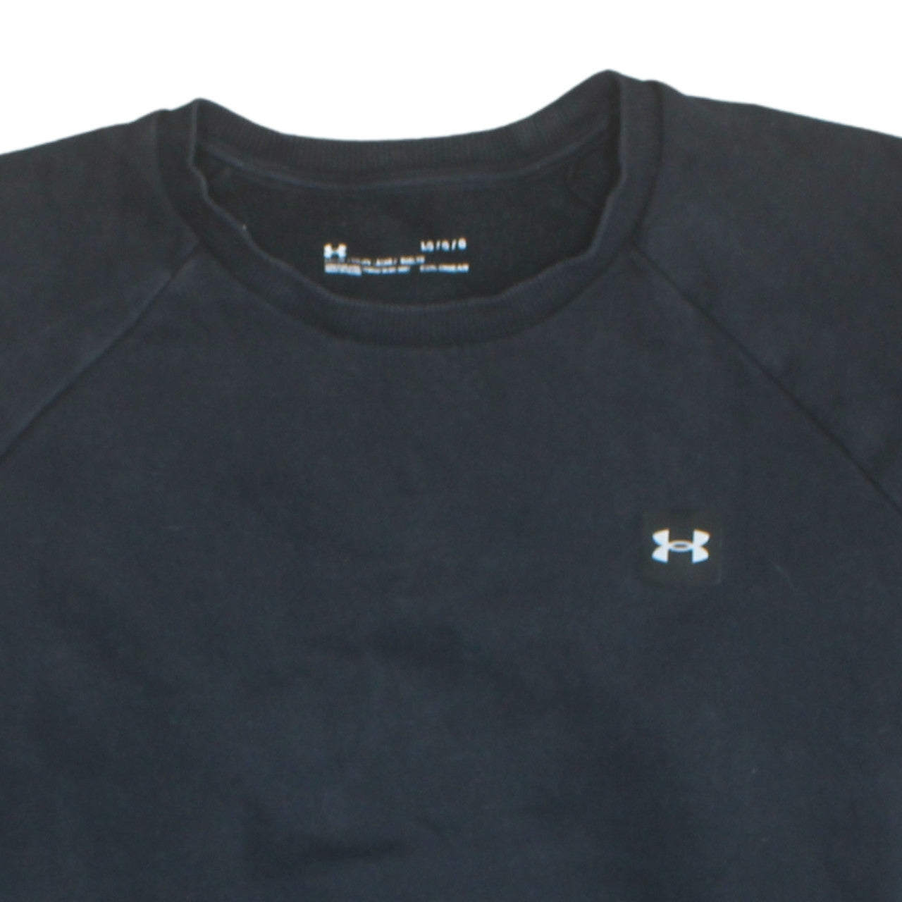 Mens UK Size L Under armour Black Pullover Sweatshirt