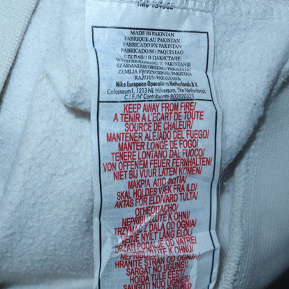 Teens UK Size 10 Nike White Full Zip Hoodie