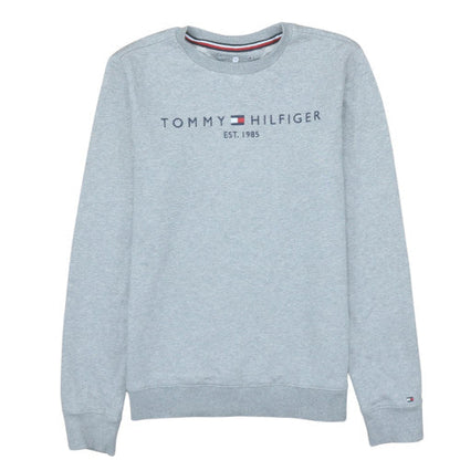 Tommy Hilfiger Boys Grey Logo Pullover Sweatshirt 14 Years