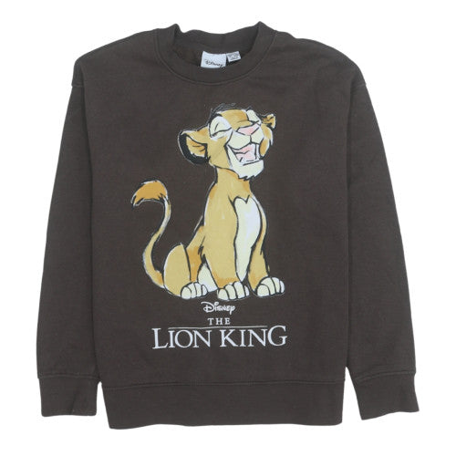 Womens UK Size 2XS Disney Brown Pullover Sweatshirt