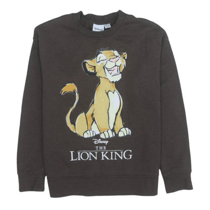 Womens UK Size 2XS Disney Brown Pullover Sweatshirt