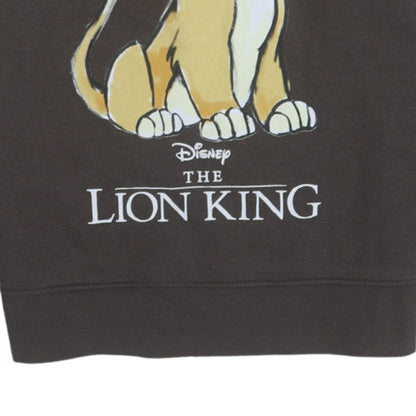 Womens UK Size 2XS Disney Brown Pullover Sweatshirt