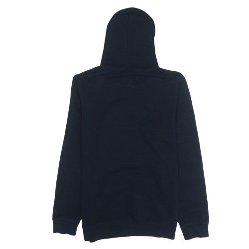 Mens UK Size L Champion Blue Pullover Hoodie