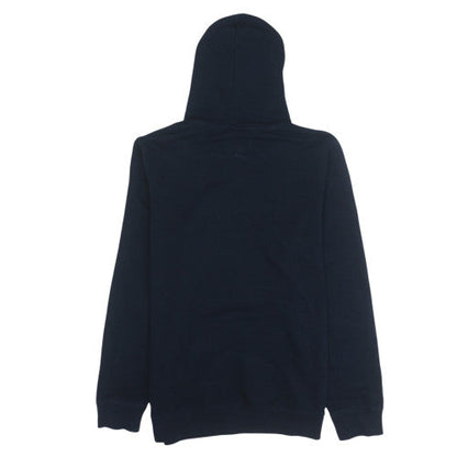 Mens UK Size L Champion Blue Pullover Hoodie