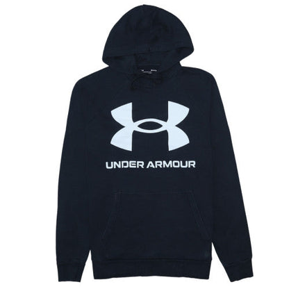 Mens UK Size M Under armour Black Pullover Hoodie