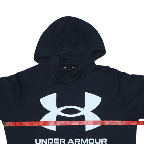 Mens UK Size M Under armour Black Pullover Hoodie