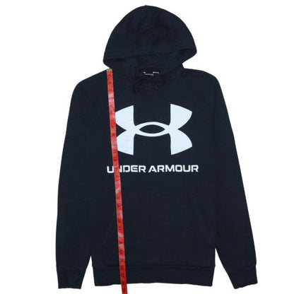Mens UK Size M Under armour Black Pullover Hoodie