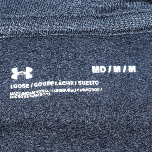 Mens UK Size M Under armour Black Pullover Hoodie