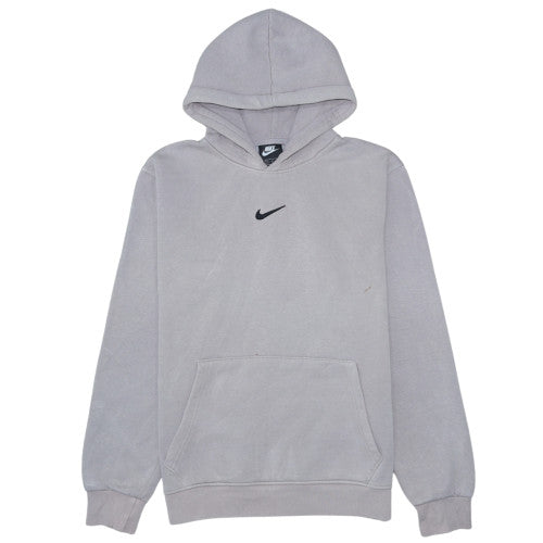 Womens UK Size L Nike Grey Pullover Hoodie