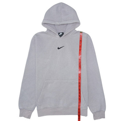 Womens UK Size L Nike Grey Pullover Hoodie