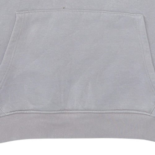 Womens UK Size L Nike Grey Pullover Hoodie