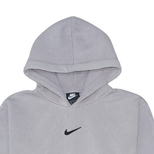 Womens UK Size L Nike Grey Pullover Hoodie