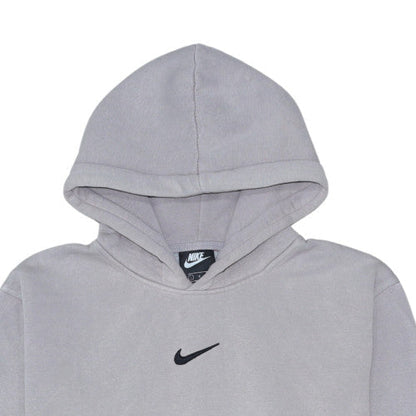 Womens UK Size L Nike Grey Pullover Hoodie