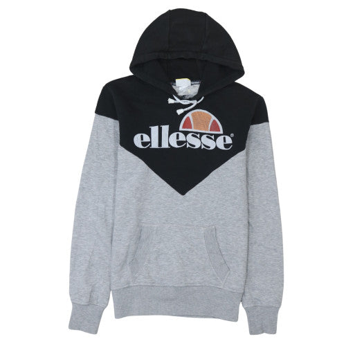 Mens UK Size M ellesse Grey Pullover Hoodie