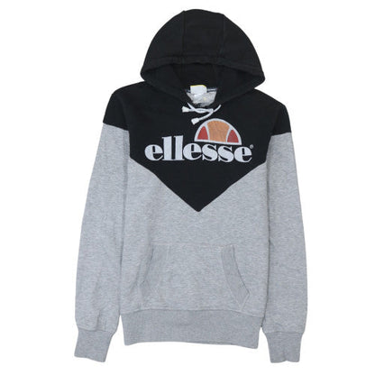 Mens UK Size M ellesse Grey Pullover Hoodie