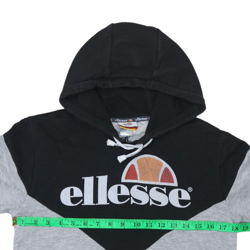 Mens UK Size M ellesse Grey Pullover Hoodie