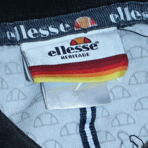 Mens UK Size M ellesse Grey Pullover Hoodie