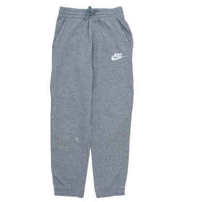 Nike Boys Grey Jogger Sweatpants XL 158-170cm with Drawstring Waist