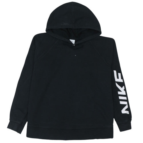 Womens UK Size M Nike Black Pullover Hoodie
