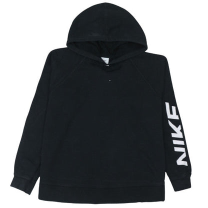 Womens UK Size M Nike Black Pullover Hoodie