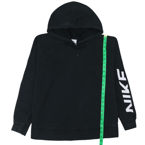 Womens UK Size M Nike Black Pullover Hoodie