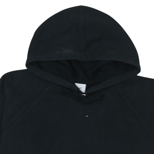 Womens UK Size M Nike Black Pullover Hoodie