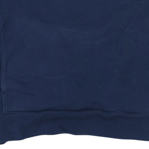Mens UK Size S Calvin Klein Blue Pullover Hoodie