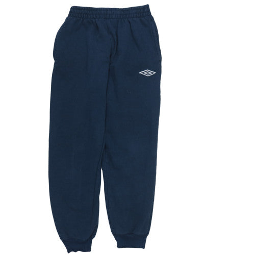 Mens UK Size M Umbro Regular Fit Sweatpants Blue Trousers