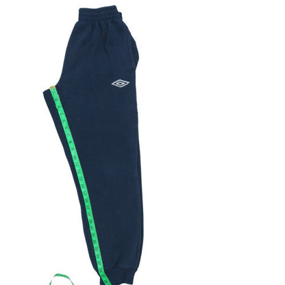 Mens UK Size M Umbro Regular Fit Sweatpants Blue Trousers