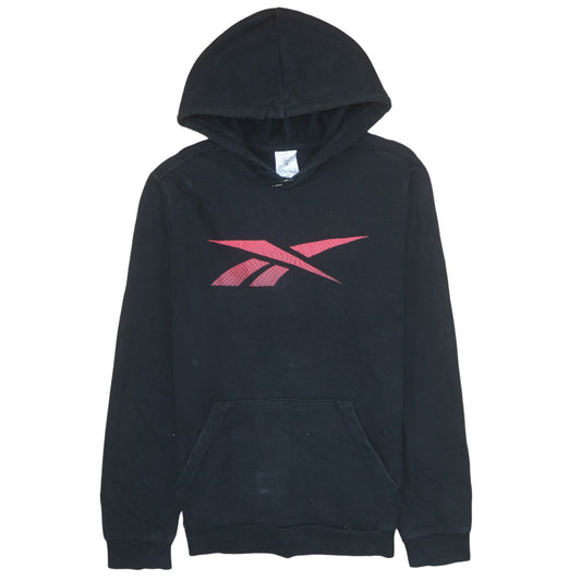 Mens UK Size M Reebok Black Pullover Hoodie