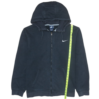 Mens UK Size 2XL Nike Black Full Zip Hoodie