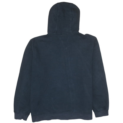 Mens UK Size 2XL Nike Black Full Zip Hoodie