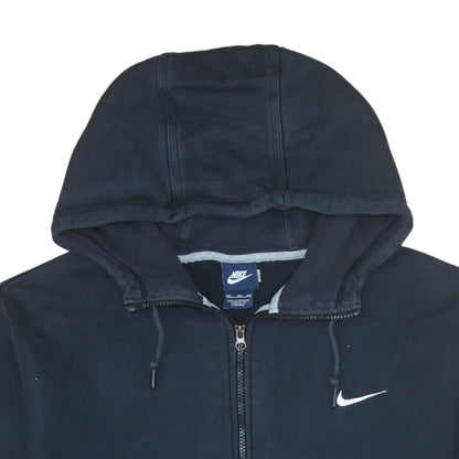 Mens UK Size 2XL Nike Black Full Zip Hoodie