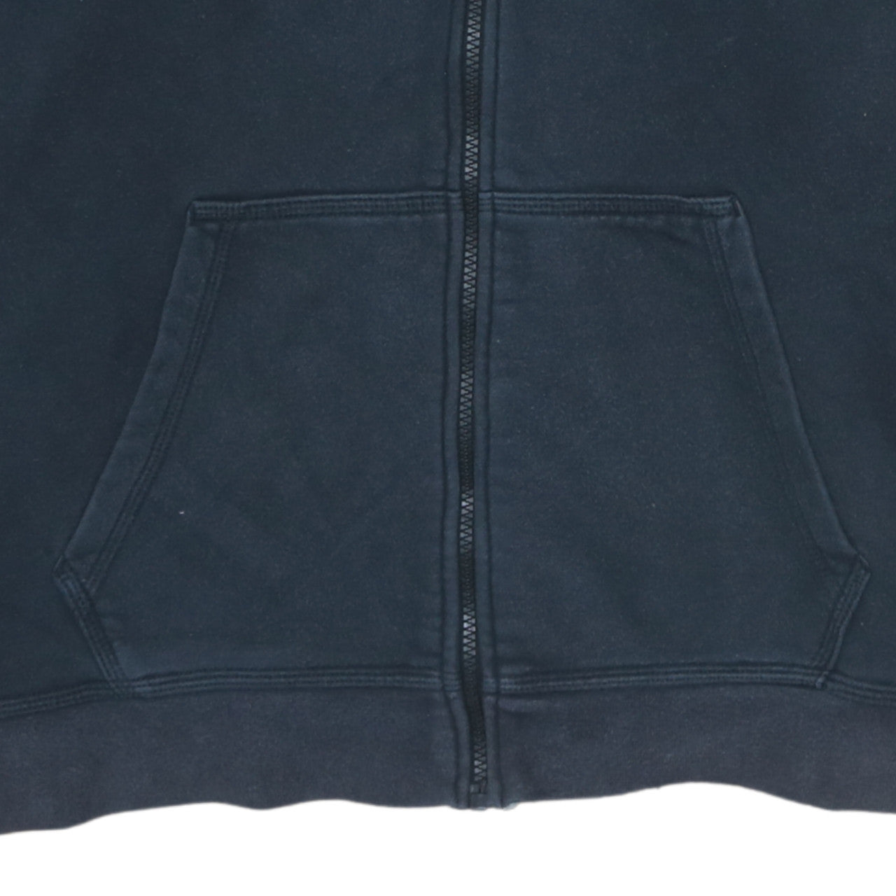 Mens UK Size 2XL Nike Black Full Zip Hoodie