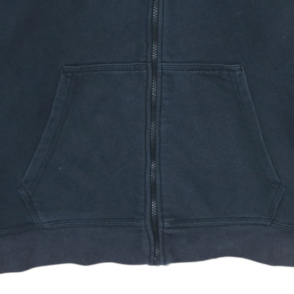 Mens UK Size 2XL Nike Black Full Zip Hoodie