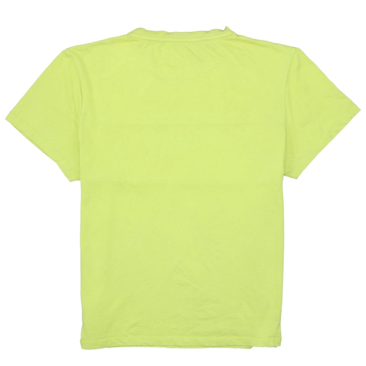 Tommy Sport Men's Yellow Colourblock Cotton T-Shirt Size M