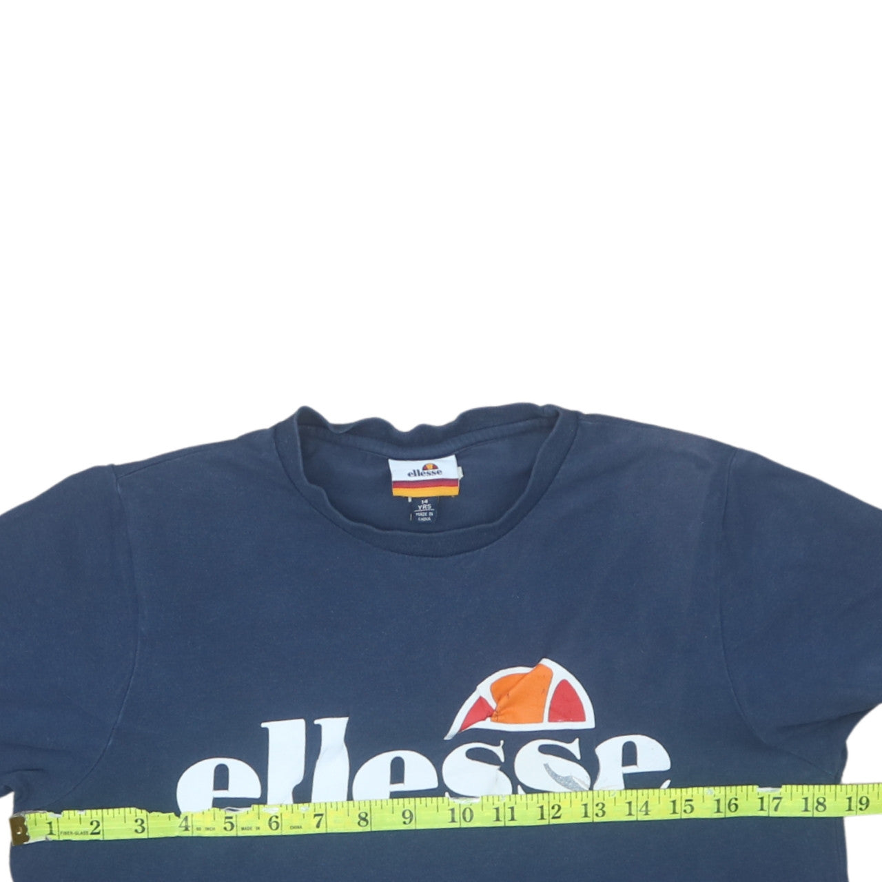 Boys UK Size 14 Years ellesse Blue Basic T-Shirt