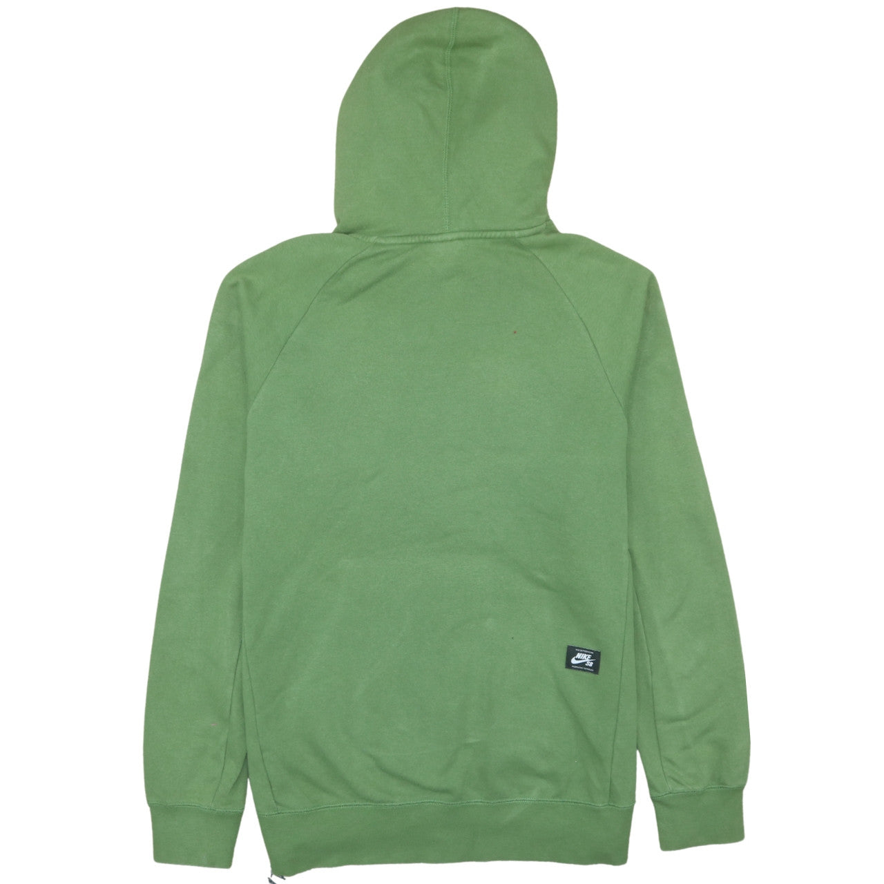 Mens UK Size M Nike Green Pullover Hoodie