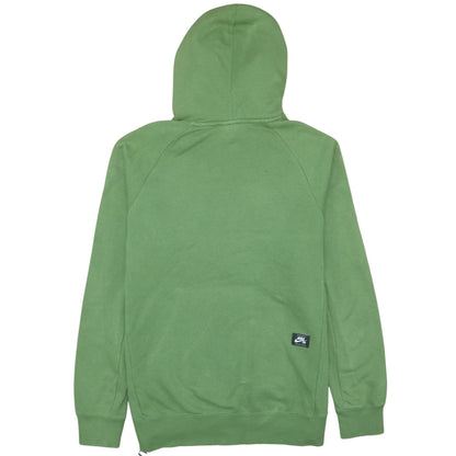 Mens UK Size M Nike Green Pullover Hoodie