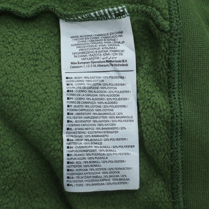 Mens UK Size M Nike Green Pullover Hoodie
