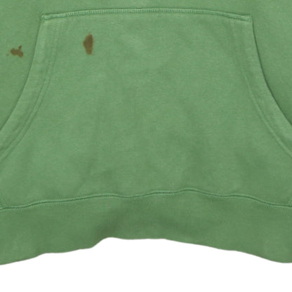 Mens UK Size M Nike Green Pullover Hoodie